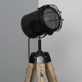 Lampa podłogowa Retro loft Czarno złoty E27 Abruzzo Verde-side.jpg