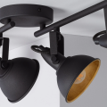 Lampa Sufitowa Retro Loft Czarna 75cm 4xE27 Abruzzo Orte-closeup.jpg