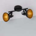 Lampa Sufitowa Retro Loft Czarna 30cm 2xE27 Abruzzo Orte.jpg