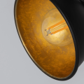 Lampa Sufitowa Retro Loft Czarna 30cm 2xE27 Abruzzo Orte-close.jpg