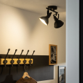 Lampa Sufitowa Retro Loft Czarna 30cm 2xE27 Abruzzo Orte-light2.jpg