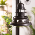 Lampa Wisząca Retro Industrial Czarna 30cm E27 Abruzzo Gobo-close2.jpg