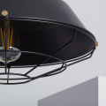 Lampa Wisząca Retro Loft Czarna 36cm E27 Abruzzo Patrone-bottom.jpg