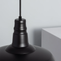 Lampa Wisząca Retro Loft Czarna 36cm E27 Abruzzo Patrone-upper.jpg
