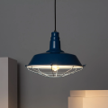 Lampa Wisząca Retro Loft niebieska 36cm E27 Abruzzo Patrone-dak.jpg