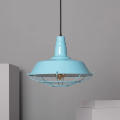 Lampa Wisząca Retro Loft Błękitna 36cm E27 Abruzzo Patrone.jpg
