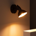 Kinkiet Retro loft Czarno złoty E14 Abruzzo Orte-light.jpg