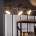 Lampa Sufitowa Retro Loft Czarna 50cm 3xE27 Abruzzo Orte-light2.jpg