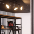 Lampa Sufitowa Retro Loft Czarna 50cm 3xE27 Abruzzo Orte-light.jpg