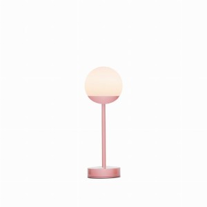 NEW GARDEN lampa stołowa NORAI SLIM 35 BATTERY rose gold