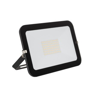 Naświetlacz LED 50W 6000K 120lm/W IP65 Slim Szklany Czarny Radikal FloodSlim 5000 lm