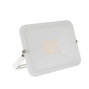 Naświetlacz LED 50W 6000K 120lm/W IP65 Slim Szklany Biały Radikal FloodSlim 5000 lm