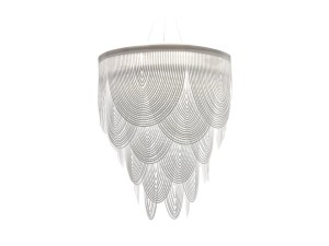 Lampa wisząca Slamp CER79SOS0006W_000 Ceremony Large White