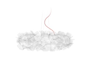 Lampa wisząca Slamp CLI78SOS0003PX_000 Clizia Pixel Large Red Wire