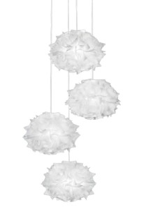 Lampa wisząca Slamp VEL78SOS140TBW000 Veli Mini Quartet