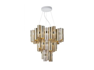 Lampa wisząca Slamp LAL87SOS0004OF000 La Lollo Gold