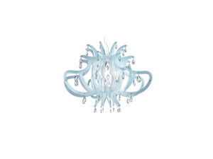 Lampa wisząca Slamp MED14SOS0000CT Medusa Blu Gel