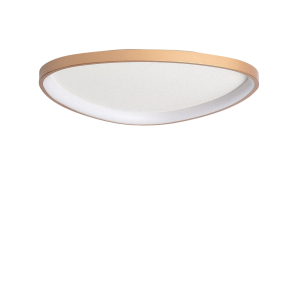 Plafon LED Złoty 60cm 30W CCT 3000-5700k Abruzzo Gipo