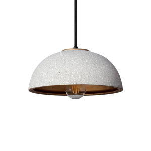 Lampa Wisząca Ceramiczna Kopuła 30cm E27 Abruzzo Ciri