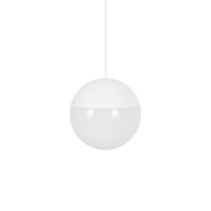 Lampa Wisząca Metalowa Biała 9W 2700K Mica