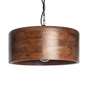 Lampa Wisząca z Drewna z Mango Ø40cm Abruzzo Niche