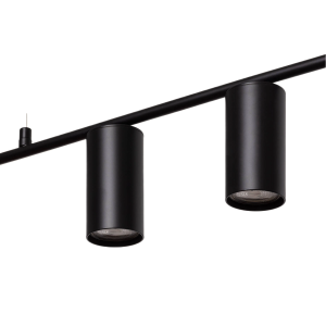 Lampa Wisząca Liniowa Nowoczesna Czarna 120cm Gu10 Abruzzo Cazzata
