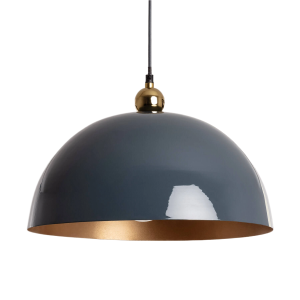 Lampa Wisząca Niebieska Ø40cm Abruzzo E27 Tramoto