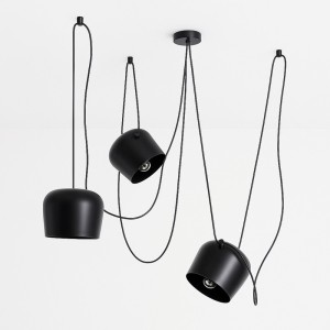 Nowoczesna Lampa Wisząca 3xØ30cm Abruzzo Rittoro