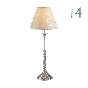 Lampa Stołowa Blenheim Table Lamp Polished Nickel With Shade (Multipack)