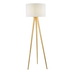 Lampa Podłogowa Ivor Tripod Floor Lamp Light Oak Base Only
