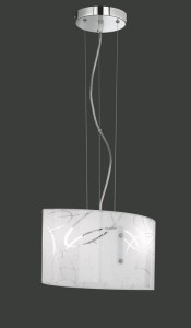 Nowoczesna Lampa Wisząca  Spirelli 304400201 Trio