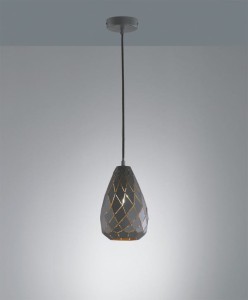 Nowoczesna Lampa Wisząca  Onyx 301300142 Trio
