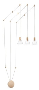 Nowoczesna Lampa Wisząca  Frias Le41631 Luces Exclusivas