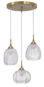 Nowoczesna Lampa Wisząca  Alcala Le41857 Luces Exclusivas