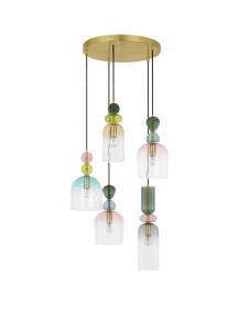 Nowoczesna Lampa Wisząca  Balam Le43401 Luces Exclusivas