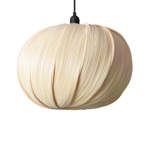 Lampa Wisząca Boho Bambusowa Zewnętrzna Abruzzo Margherita 40cm E27