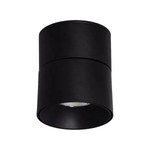 Lampa punktowa Czarna 15W Spot LED 4000-4500K Abruzzo Romeo 11x9cm