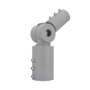 Uchwyt do Słupa Rotacyjny 90º Ø60mm do Opraw LED Ulicznych Szary  Radikal Strasse  lm