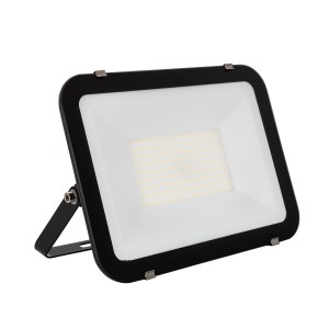 Naświetlacz LED 100W 3000K 120lm/W IP65 Slim Szklany Czarny Radikal FloodSlim 10000 lm