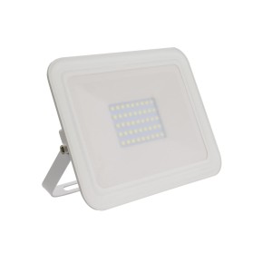 Naświetlacz LED 30W 6000K 120lm/W IP65 Slim Szklany Biały Radikal FloodSlim 3000 lm