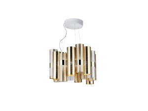 Lampa wisząca Slamp LAL87SOS00W0OF000 La Lollo Gold