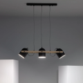 Lampa Wisząca Retro Czarna Drewniana reflektory 100cm 3xE27 Abruzzo Caribi-dark.jpg