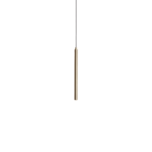 Lampa Wisząca tuba złota 3W 3000K Abruzzo Spoti