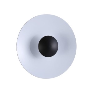 Kinkiet Nowoczesny Biały okrągły 45cm 12W Abruzzo Orzo