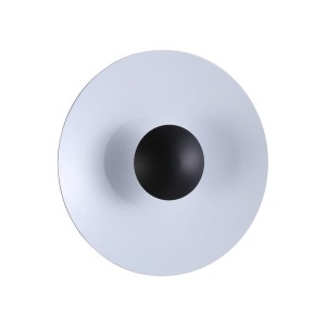 Kinkiet Nowoczesny Biały okrągły 45cm 12W Abruzzo Orzo