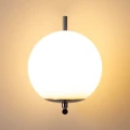 Kinkiet Chrom Kula Mleczna Abruzzo Riccardo E14 5.webp