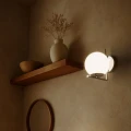 Kinkiet Chrom Kula Mleczna Abruzzo Riccardo E14 6.webp