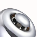 Lampa Wisząca designerska chromowana E27 Abruzzo Novello 3.webp