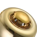 Lampa Wisząca designerska złota E27 Abruzzo Novello 3.webp