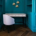 Lampa Wisząca designerska złota E27 Abruzzo Novello 6.webp